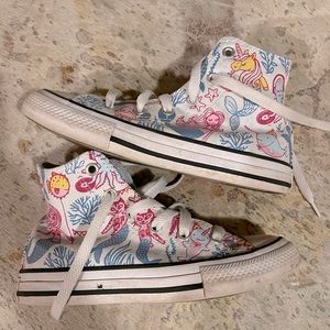 Mermaid Converse Kids size 13